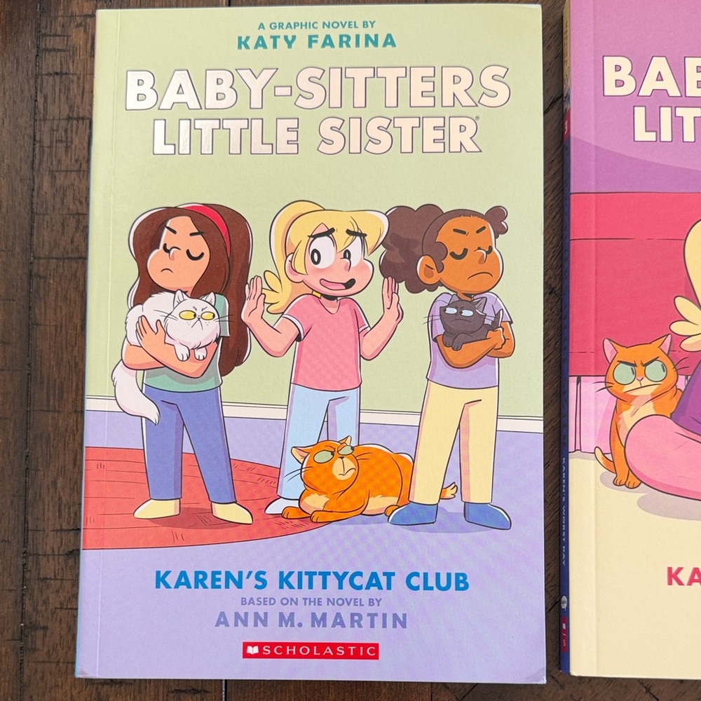 Scholastic Baby-Sitters Little Sister Box Set - Pink, Red, Green, Blue - Picture 5 of 8